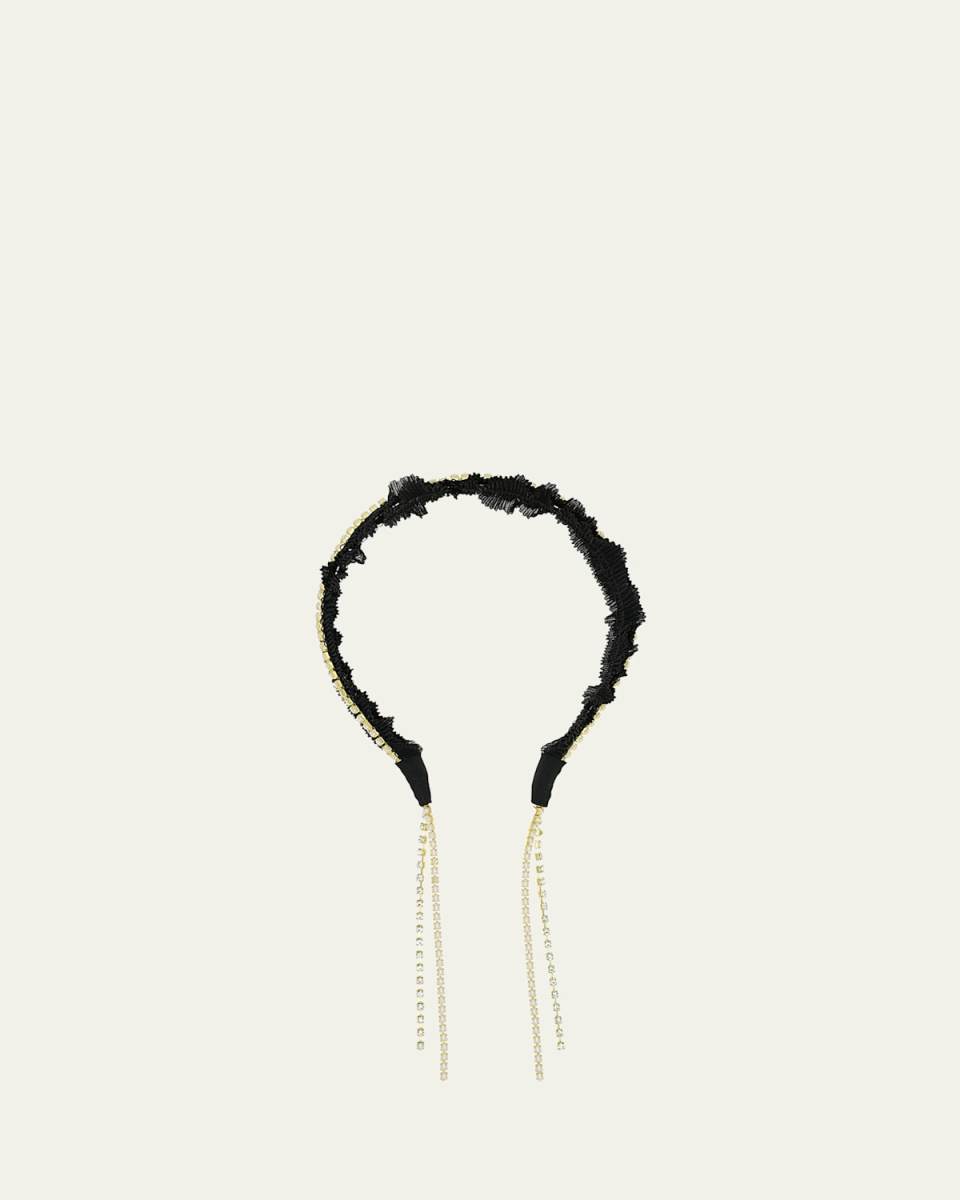 Anthea Embellished Tulle Headband